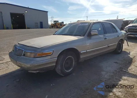 1994 Mercury Grand Marquis Ls из США, поврежденный, VIN 2MELM75W5RX676853
